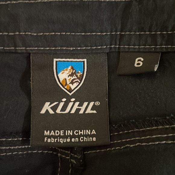 Dark Blue Kuhl Bermuda Cargo Shorts 6 - Picture 4 of 7